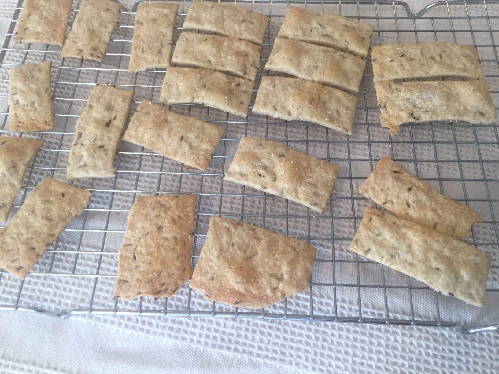 Caraway Rye Crackers