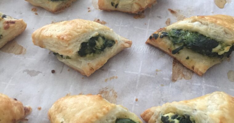 Spinach-feta Turnovers